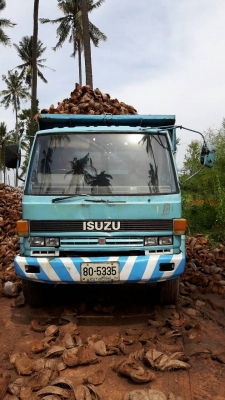 ขายรถบรรทุก 10 ล้อดัมพ์ ISUZU JUMBO  หัวร็อคกี้ เครื่อง 275 แรงม้ายังไม่ลงเล่ม 2 เพลา ราคา 500000