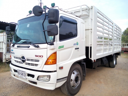 6 ล้อใหญ่  *Euro.2*  HINO  MEGA  FG1J  220 แรงม้า  *ยาว 7.20 ม.* รถสวยเดิม+สวยจริง+พร้อมใช้งาน * รถห้างแท้ * มีเล่มพร้อมโอน *