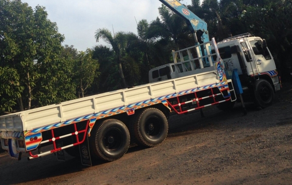 ขาย สิบล้อ ฮีโน่ FL1J 210 ปึ40 เครน UNIC 5ตัน ซุปเปอร์ ท้องวี 5ปอก 4ชัก ช่วงยาว 7.50ม สภาพดีสวยกริ๊ปพร้อมใช้ ทะเบียนพร้อมโอน