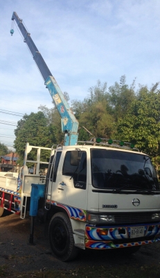 ขาย สิบล้อ ฮีโน่ FL1J 210 ปึ40 เครน UNIC 5ตัน ซุปเปอร์ ท้องวี 5ปอก 4ชัก ช่วงยาว 7.50ม สภาพดีสวยกริ๊ปพร้อมใช้ ทะเบียนพร้อมโอน