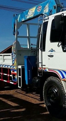 ขาย สิบล้อ ฮีโน่ FL1J 210 ปึ40 เครน UNIC 5ตัน ซุปเปอร์ ท้องวี 5ปอก 4ชัก ช่วงยาว 7.50ม สภาพดีสวยกริ๊ปพร้อมใช้ ทะเบียนพร้อมโอน