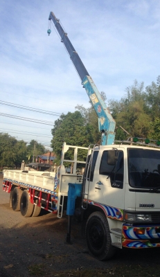 ขาย สิบล้อ ฮีโน่ FL1J 210 ปึ40 เครน UNIC 5ตัน ซุปเปอร์ ท้องวี 5ปอก 4ชัก ช่วงยาว 7.50ม สภาพดีสวยกริ๊ปพร้อมใช้ ทะเบียนพร้อมโอน