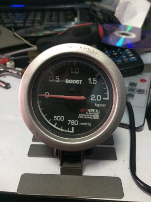 วัดBOOST APEXiแท้ ไฟแบบ G SHOCK มือ2 ญี่ปุ่น