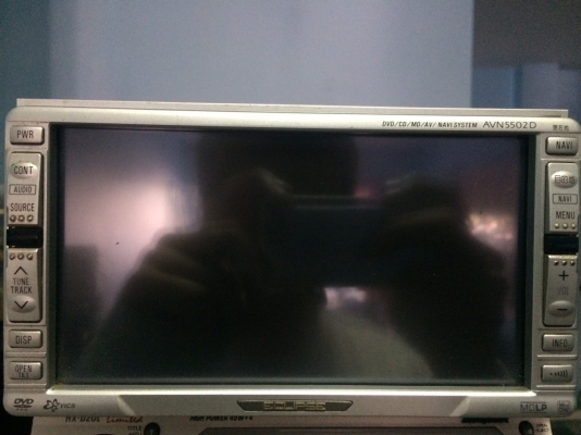 ECLIPSE AVN5502D CD MD DVD ROM จอ 6.5 นิ้ว ทัชสกรีน ปรีเอ้า3ชุด Made in Japan สภาพสวย มือ2 ญี่ปุ่น