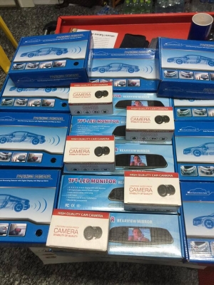 ขายเหมา กล้องมองหลัง+จอ LCD 5ชุด+เซนเซอร์ถอยหลัง9ชุด เพียง 7,000 บาท ขายเหมา กล้องมองหลัง+จอ LCD 5ชุด+เซนเซอร์ถอยหลัง9ชุด เพียง 7,000 บาท