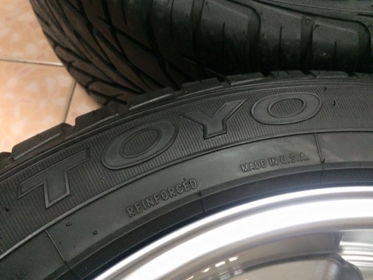 แม็กใหม่แกะกล่อง Te37 20x10 พร้อมยาง..!!!