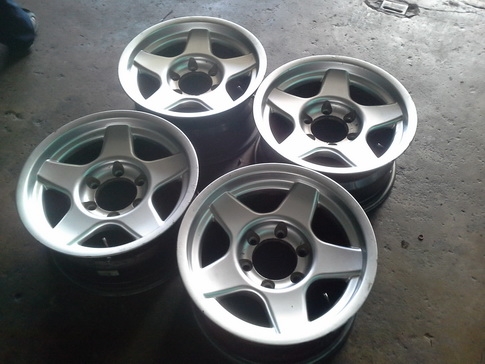 Lenso 6/139 ขอบ16*8 ET+10 สวยๆ 1ชุด