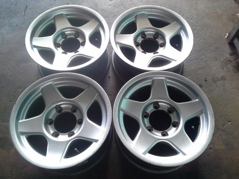 Lenso 6/139 ขอบ16*8 ET+10 สวยๆ 1ชุด