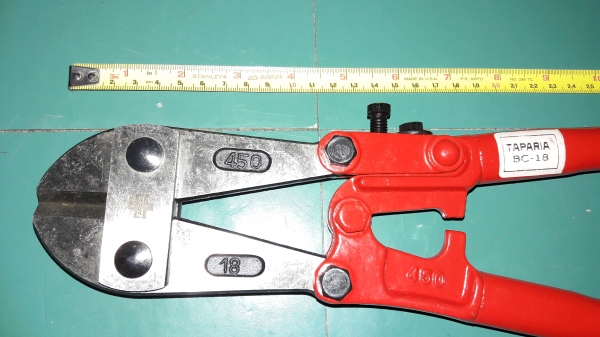 ขายกรรไกรตัดเหล็กยาว18นิ้ว TAPARIA Made in India. ขายกรรไกรตัดเหล็กยาว18นิ้ว TAPARIA Made in India.