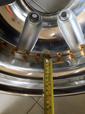 ขายล้อ WORK WILCOX 3 ชิ้นแท้ ขอบ 15x8" ET-26 6/139.7 ออฟลึก หล่อๆ