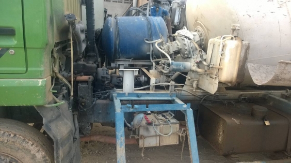 ขายด่วน !!! รถโม่ปูน 2.5 คิวเครื่อง175 รถใช้งานอยู่เอกสารอินวอย ราคา 450000 โทร.093-2155577