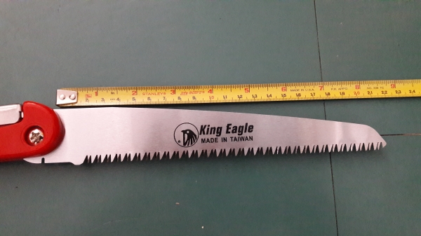 ขายเลื่อยพับได้ ตัดกิ่งไม้ ยี่ห้อKING EAGLE. MADE IN TAIWAN. ขายเลื่อยพับได้ ตัดกิ่งไม้ ยี่ห้อKING EAGLE. MADE IN TAIWAN.