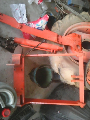 ขายชุดดันหน้ารถไถคูโบต้า L4508 คานบนครบชุดสวยๆ