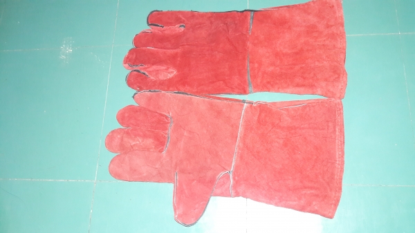 ขายถุงมือหนังแท้กันความร้อนได้เหมาะงานเชื่อม