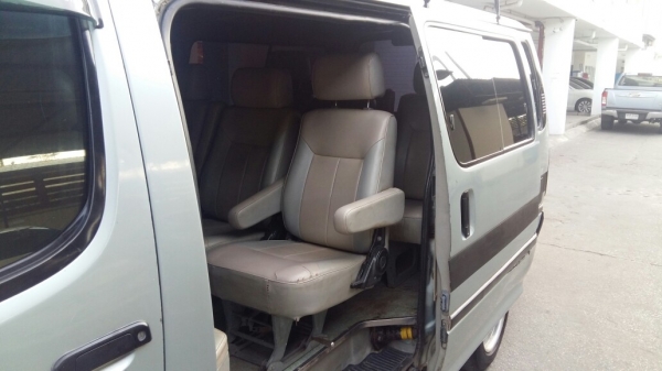 ฝากขายรถตู้โตโยต้าหัวจรวด ปี95 สีเขียวหยก
เครื่องเดิมดีเซล 2500 รหัส2L เกียร์ธรรมดา