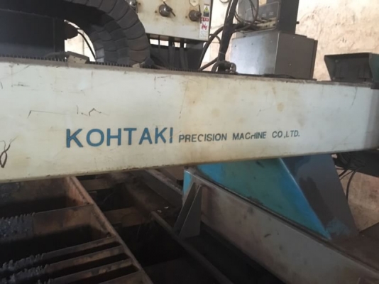 ขายเครื่องตัดเหล็กแบบพลาสมาระบบcncของญี่ปุ่นขนาดกว้าง3เมตรยาว20เมตรพร้อมใช้