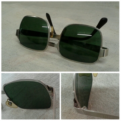 แว่นตาเยอรมันวินเทจยุค '70  เท่มาก!  ไม่เหมือนใคร!  MOLLER GERMANY  บิ๊กไซซ์!