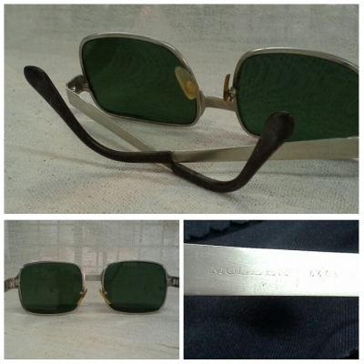 แว่นตาเยอรมันวินเทจยุค '70  เท่มาก!  ไม่เหมือนใคร!  MOLLER GERMANY  บิ๊กไซซ์!
