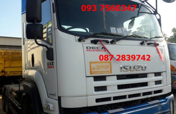 ขายรถหัวลาก 10 ล้อ 2 เพลา Isuzu 360 แรงม้า