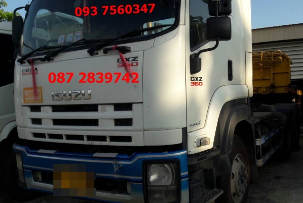 ขายรถหัวลาก 10 ล้อ 2 เพลา Isuzu 360 แรงม้า ขายรถหัวลาก 10 ล้อ 2 เพลา Isuzu 360 แรงม้า