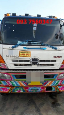 ขายรถดั้มพ์พ่วงแม่-ลูก 3 คาน / 22 ล้อ Hino 344 แรงม้า