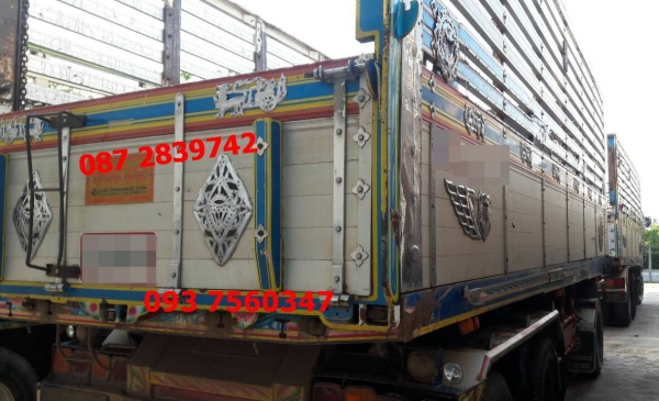 ขายรถดั้มพ์พ่วงแม่-ลูก 3 คาน / 22 ล้อ Hino 344 แรงม้า