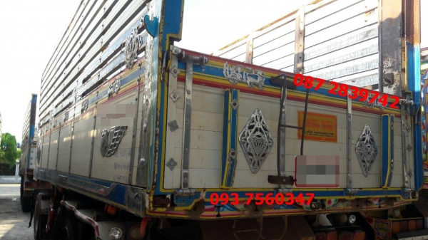 ขายรถดั้มพ์พ่วงแม่-ลูก 3 คาน / 22 ล้อ Hino 344 แรงม้า