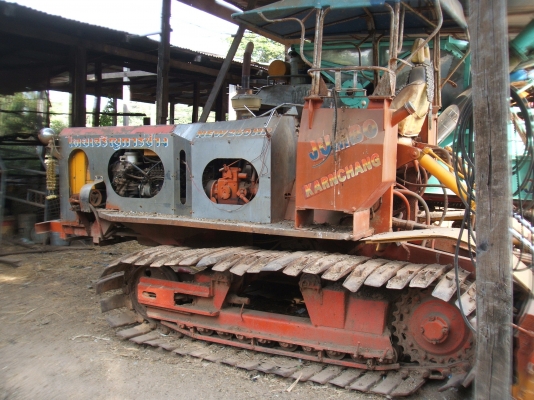 ขายรถตีดิน ยี่ห้อ ไทยเจริญ ตัวเดิน 12 HP ปั้มไดกิ๊นส์เบอร์ 22 เครื่องยนต์ JO8C เทอร์โบ