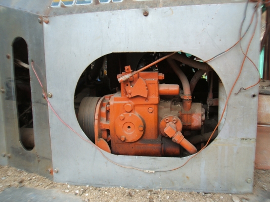 ขายรถตีดิน ยี่ห้อ ไทยเจริญ ตัวเดิน 12 HP ปั้มไดกิ๊นส์เบอร์ 22 เครื่องยนต์ JO8C เทอร์โบ