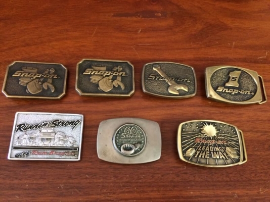 ขายหัวเข็มขัด Snap-on สวยๆ หายาก หัวละ