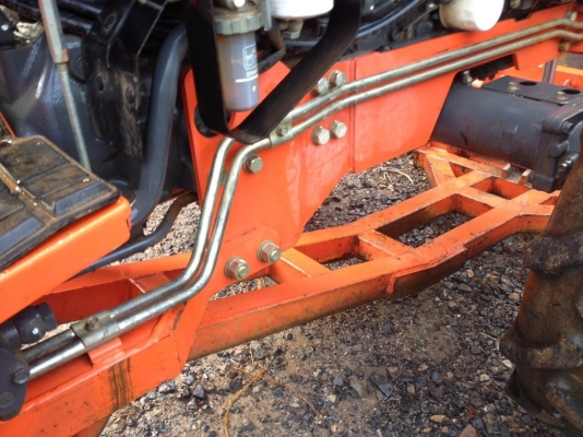 ขายคูโบต้าL4708 พร้อมผาน6"24 โรตารี่182รถใช้งาน1,000ชั่วโมง