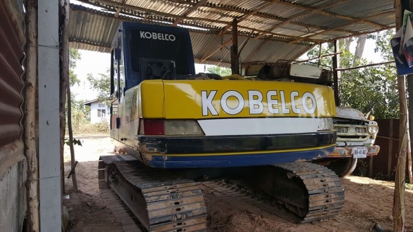 ขายรถขุดแม็คโค kobelco sk120-3มาร์คทรี เอวทำใหม่ ไฟฟ้าเต็ม เอกสารใบอินวอยซ์ โซ่ดี บูมสวย แอร์ครบ ปั๊มทำใหม่ ทำงานดีไม่โหลด