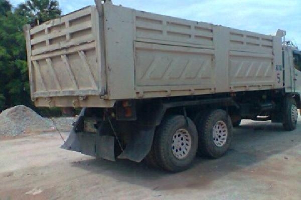 รถบรรทุกสิบล้อดัมพ์ HINO MEGA 260 ปี 48