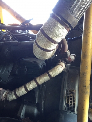 ขาย Atlas Copco XAS 555 เครื่องยนต์ Benzพร้อมใช้งาน โอเวอร์ฮอนใหม่หมด เเรงลม 300 Psi  21 Bar