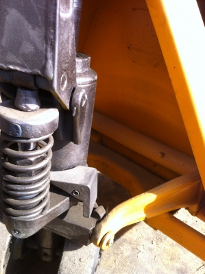 แฮนด์ลิฟท์ เหล็กหนา กระบอกอัดแน่น