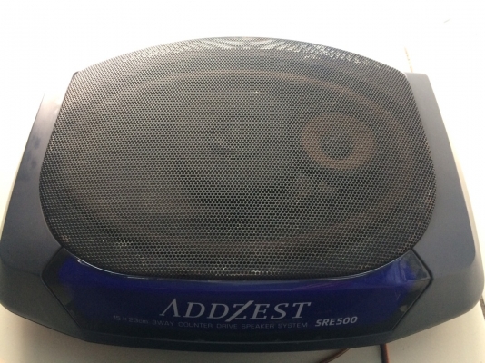 ลำโพงหมอนADDZEST SRE500 ดอก 6x9 นิ้ว 3ทาง 120W เสียงดีมากๆๆ โลโก้มีไฟ Made in Japan มือ2 ญี่ปุ่น