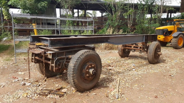 ขาย คัสซีลูกพ่วง 2 คาน ยาว 6 เมตร เอกสารเล่มทะเบียนครบพร้อมโอน