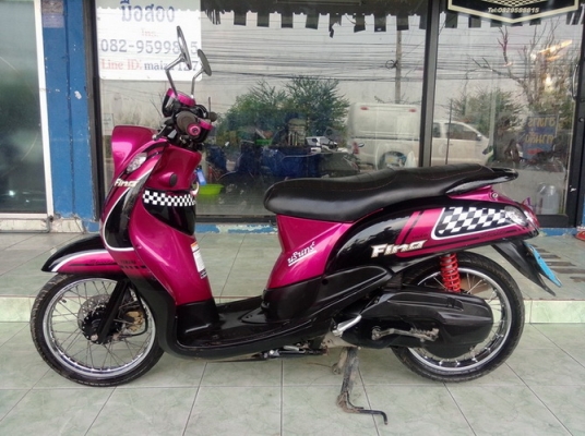 Fino ลาย Fashion รถปี54 สีชมพูดำ สวยๆพร้อมเล่ม เครื่องดี ราคาถูกครับ