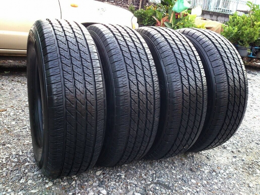 ขายยาง มิชลิน 265/65R17 ยางสัปดาห์ที่19ปี14  ดอกยางหนาสดเท่ากันไม่แตกลายไม่ร้าวไม่กินข้างไม่มีปะสวยมาก จำนวน 1 ชุด