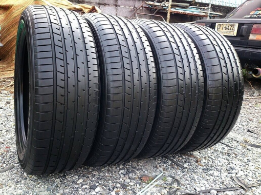ขายยาง TOYO 225/55R19  MADE IN JAPAN ยางสัปดาห์ที่21ปี14 ดอกยางหนาเต็มสดเท่ากันไม่ร้าวไม่แตกลายไม่กินข้างสวยๆ จำนวน 1 ชุด