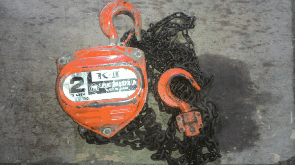 -ขายด่วนรอกมือสาวตราช็าง KII 2 TON Made in japan. -ขายด่วนรอกมือสาวตราช็าง KII 2 TON Made in japan.