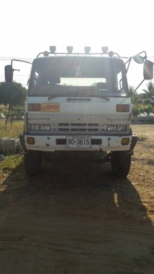 ขายรถบรรทุก 14 ล้อหัวลาก หัวลากนิสสัน คัส J เครื่อง 185 แรงม้า หางพื้นเรียบสามมิตร 2 เพลายาว 12 เมตร ราคา 470000