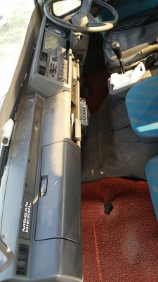 ขายรถบรรทุก 14 ล้อหัวลาก หัวลากนิสสัน คัส J เครื่อง 185 แรงม้า หางพื้นเรียบสามมิตร 2 เพลายาว 12 เมตร ราคา 470000