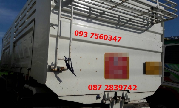 ขายหางพ่วงดั้มพ์ 3 คาน จดทะเบียนปี 2557