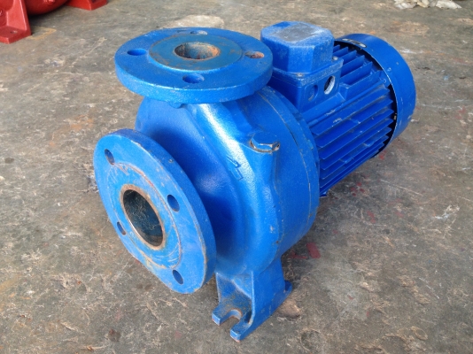 ขายปั้มน้ำหอยโข่ง Ebara 5.5HP. 380V รุ่นใบพัดเหล็กหล่อ สภาพสวยมากเดิมๆ วิ่งนิ่ม พร้อมใช้งาน