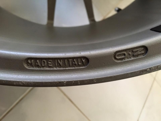 ขายล้อ OZ (MADE IN ITALY) ขอบ 18x9" ET+35 5/114.3 หล่อๆ ประมูลจากญี่ปุ่น