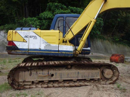 รถขุด Kobelco SK120-1 มาร์คทรี เก่าญี่ปุ่น