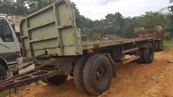 หางพื้นเรียบลูกพ่วง 2 คาน SMM หางสภาพดี พร้อมใช้ เล่มพร้อม