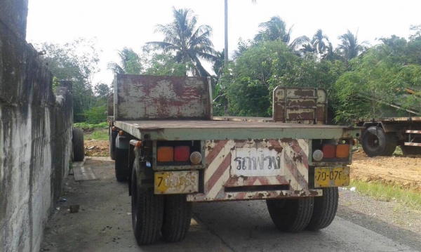 หางพื้นเรียบลูกพ่วง 2 คาน SMM หางสภาพดี พร้อมใช้ เล่มพร้อม