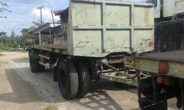 หางพื้นเรียบลูกพ่วง 2 คาน SMM หางสภาพดี พร้อมใช้ เล่มพร้อม